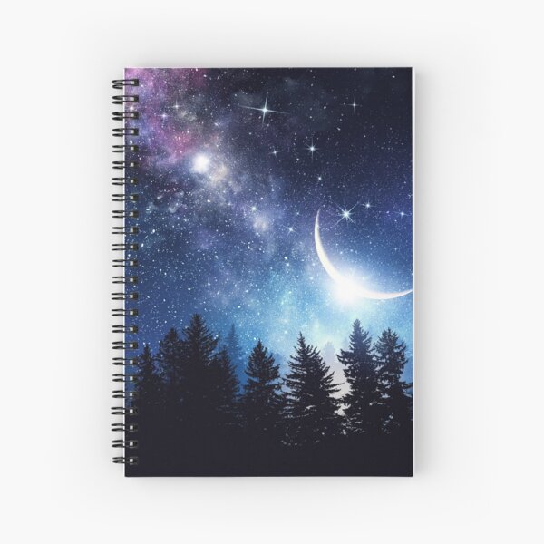 A4 soft cover notebook - stars Spiral Notebook