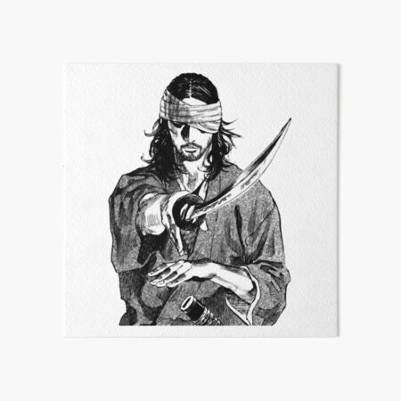 Item preview, Funny Gift For Musashi Miyamoto - Vagabond Vagabond Montage designed and sold by ArnaldoWaters.