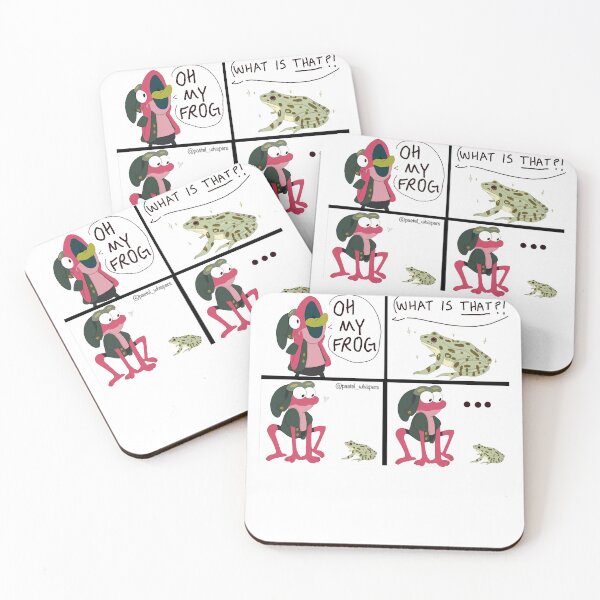 Item preview, Sprig meets a real frog Fantasy world Amphibia The Meaning Of Friendship designed and sold by AmphibiaKinsley.
