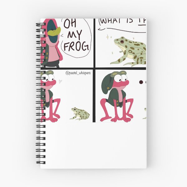 Item preview, Sprig meets a real frog Fantasy world Amphibia The Meaning Of Friendship designed and sold by AmphibiaKinsley.