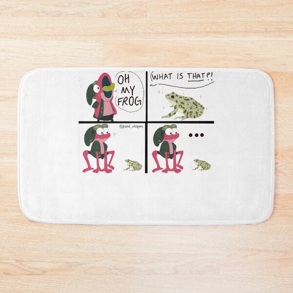 Item preview, Sprig meets a real frog Fantasy world Amphibia The Meaning Of Friendship designed and sold by AmphibiaKinsley.