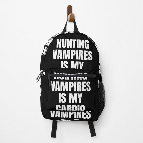 Item preview, Hunting Vampires Is My Cardio | Vampire Hunter Funny Halloween designed and sold by GravitiTees.