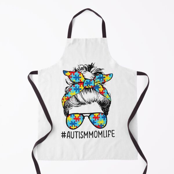 Item preview, Autism Mom Life Messy Bun Sunglasses Bandana Mothers Day designed and sold by vastscreen.