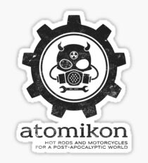 ATOMIKON Hot Rods & Motorcycles Sticker