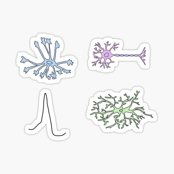 Item preview, Neuroscience Sticker Pack designed and sold by Mandy Stokes.