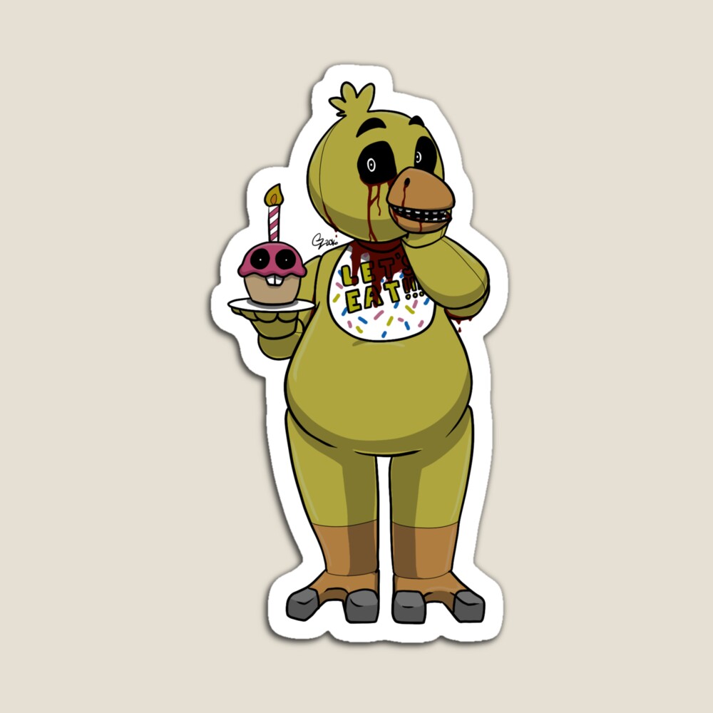 Five Nights At Freddy's Withered Chica Art Board Print for Sale by  HappyTreeX1