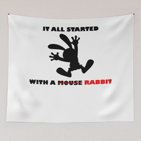 Item preview, It All Started The Lucky Rabbit short Sleeve Unisex designed and sold by ToneyShields009.