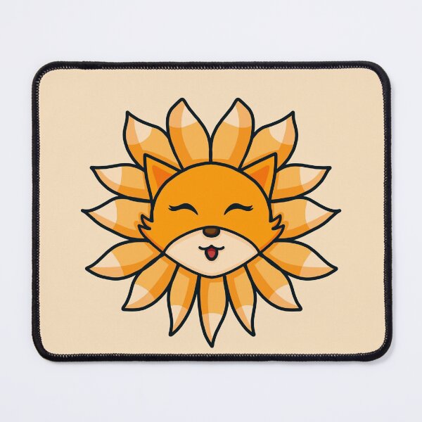 Item preview, Cute Flower Fox designed and sold by Cutecy.