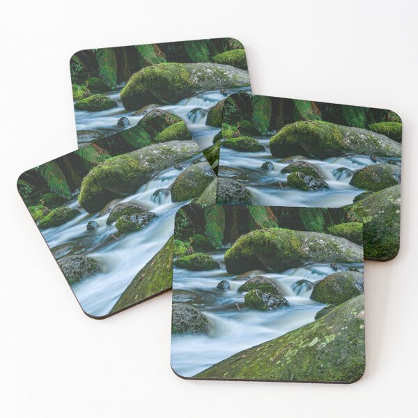 Item preview, Close up of a river winding between the rocks and boulders designed and sold by James-Cole.