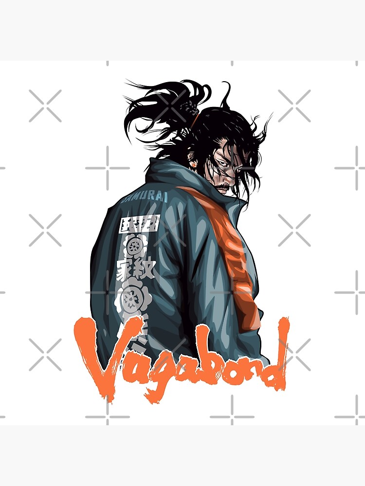 VAGABOND MANGA DESIGN | Art Board Print