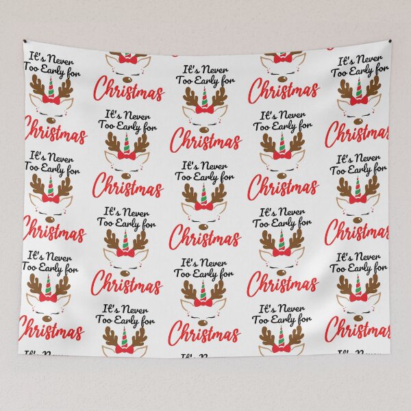 Item preview, It's never too early for christmas, it's never too early for Christmas music designed and sold by 732Studio.