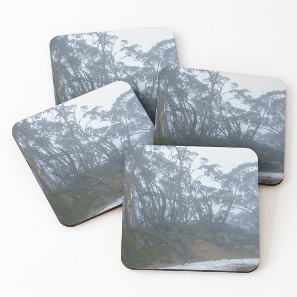 Item preview, Foggy alpine forest at Mount Baw Baw designed and sold by James-Cole.