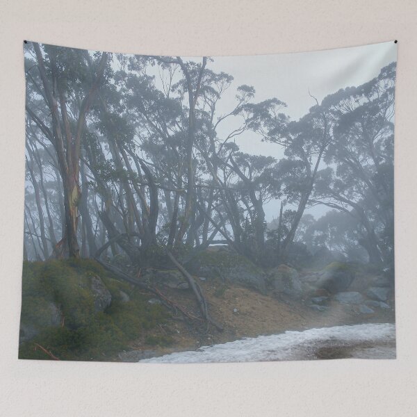 Item preview, Foggy alpine forest at Mount Baw Baw designed and sold by James-Cole.