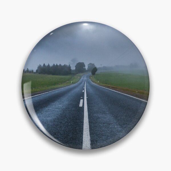 Item preview, A lonely country road shrouded in mysterious moody clouds and mist designed and sold by James-Cole.