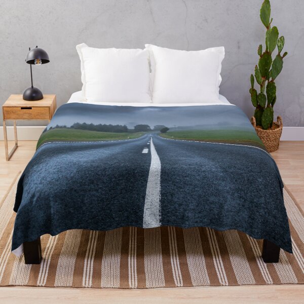 Item preview, A lonely country road shrouded in mysterious moody clouds and mist designed and sold by James-Cole.