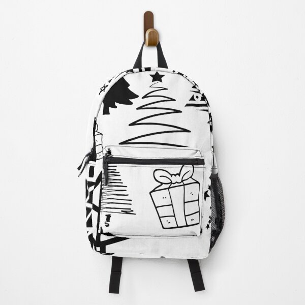 Item preview, Christmas Trees Come In All Shapes And Sizes (black outline version) designed and sold by CherryDamzel.
