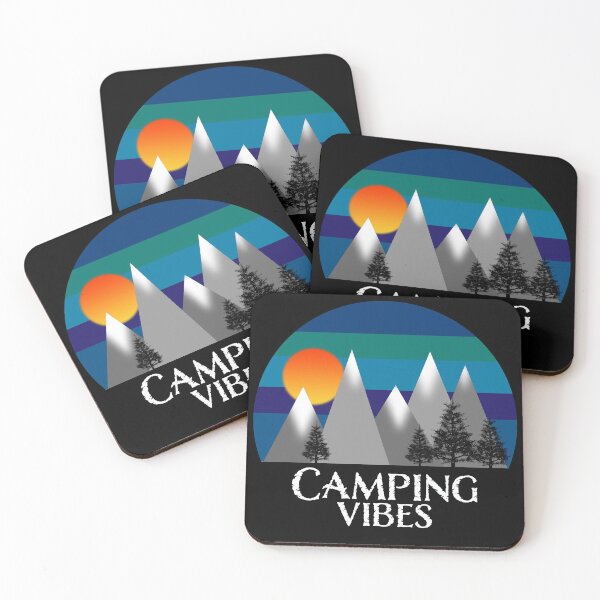 Item preview, Sunset Mountain Camping Vibes designed and sold by PRNTDADZ.