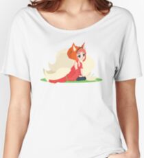 Kitsune Vector Women's Relaxed Fit T-Shirt