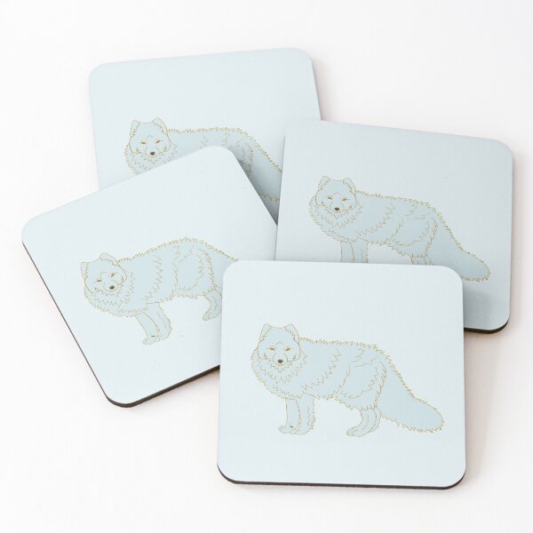 Item preview, White Arctic Fox Gold designed and sold by Ashley Gagnon.