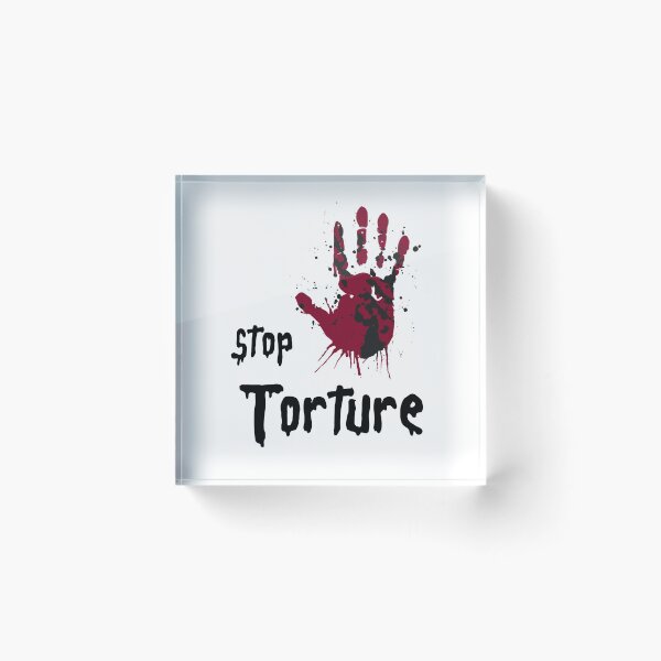Item preview, Stop Torture. Human Rights Activist designed and sold by Rebel-Design.