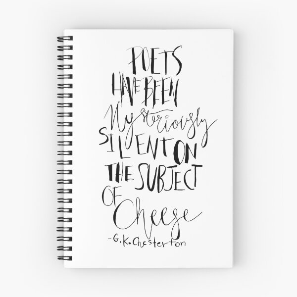 Item preview, GK Chesterton quotes designed and sold by Indihannah1.