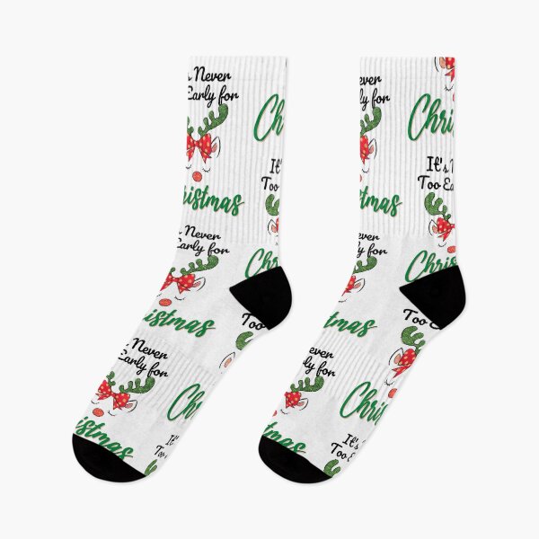 Item preview, It's never too early for christmas, it's never too early for Christmas music designed and sold by 732Studio.