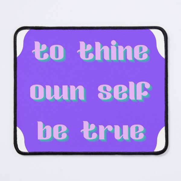 Item preview, To Thine Own Self Be True- Purple designed and sold by inmylife24601.