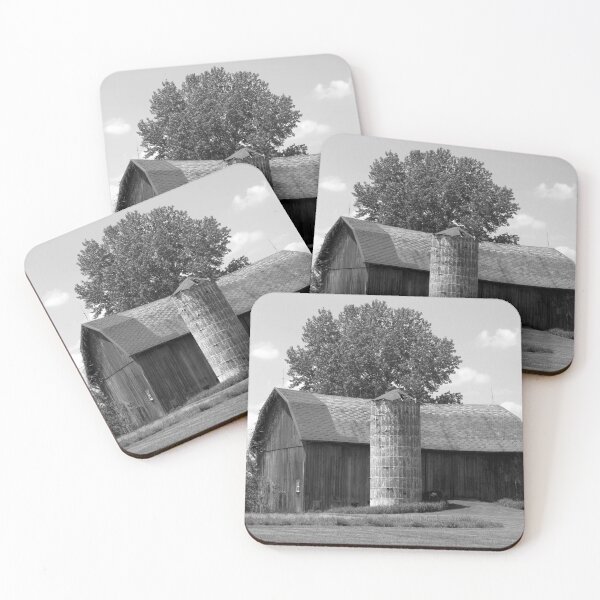 Item preview, Old Rustic Barn in Black & White designed and sold by Sam Morrison.