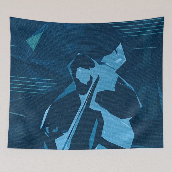Item preview, Jazz Contrabass Poster designed and sold by cinema4design.
