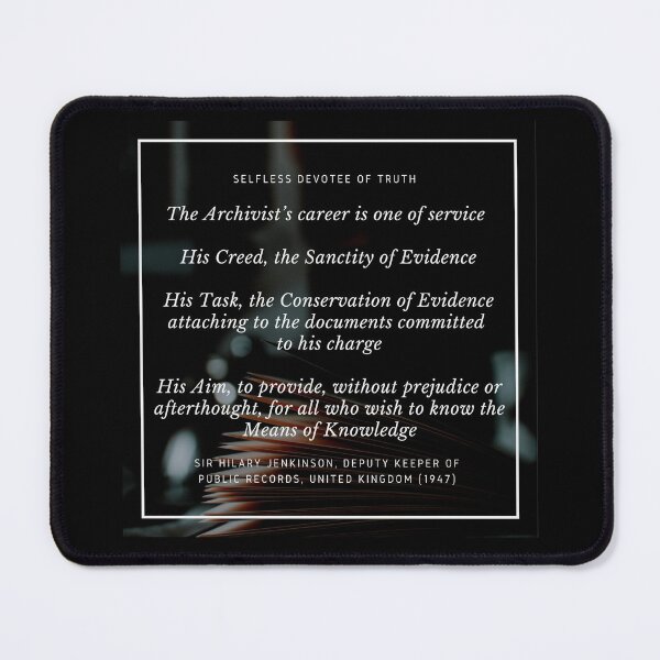 Item preview, Archivist's Creed designed and sold by londonook.