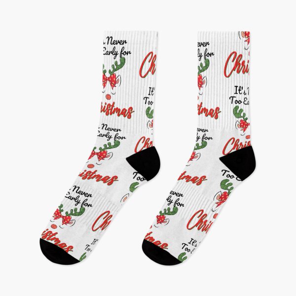 Item preview, It's never too early for christmas, it's never too early for Christmas music designed and sold by 732Studio.