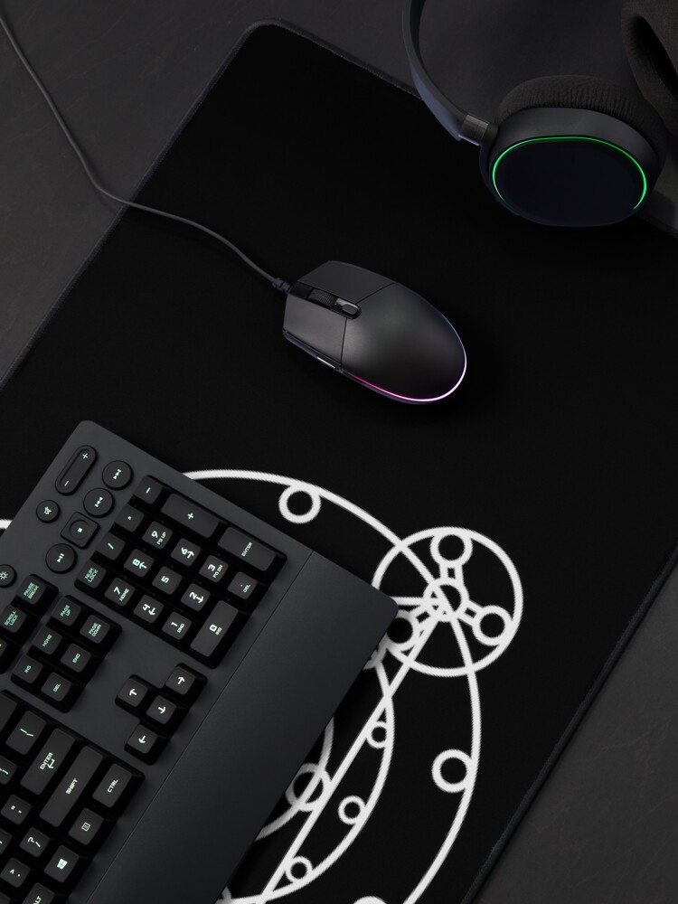 Alternate view of Creation of Time Space and Dimension Mouse Pad