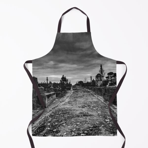 Item preview, Historical paths leading through Ballarat’s old cemetery on a gloomy overcast day designed and sold by James-Cole.