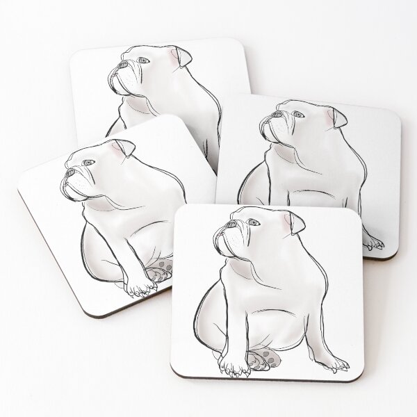 Item preview, Double Sketch of an British Bulldog designed and sold by Sarahs-Creation.