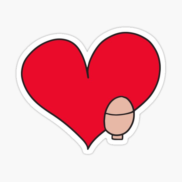 Big love lil ostomy Glossy Sticker