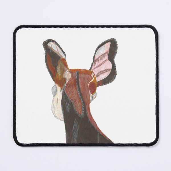 Item preview, Okapi Anterior Head View African Giraffe designed and sold by AliCatOriginals.