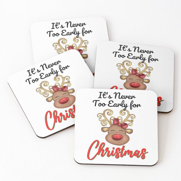 Item preview, It's never too early for christmas, it's never too early for Christmas music designed and sold by 732Studio.