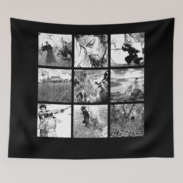 Item preview, Gifts For Men Vagabond Montage Musashi Vagabond Manga designed and sold by ArnaldoWaters.