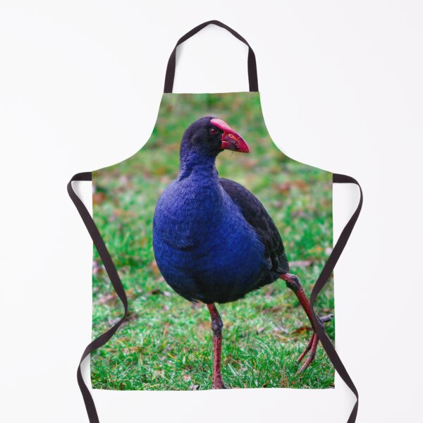 Item preview, Australian Purple Swamphen strutting around looking for food - Porphyrio porphyrio designed and sold by James-Cole.