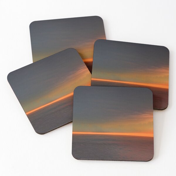 Item preview, Dark Sunset over alien sea designed and sold by SpacewaveVibes.
