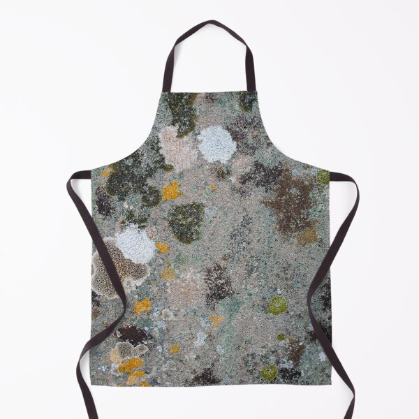 Item preview, Blotchy patchy lichen and moss patterns growing on an old textured stone designed and sold by James-Cole.