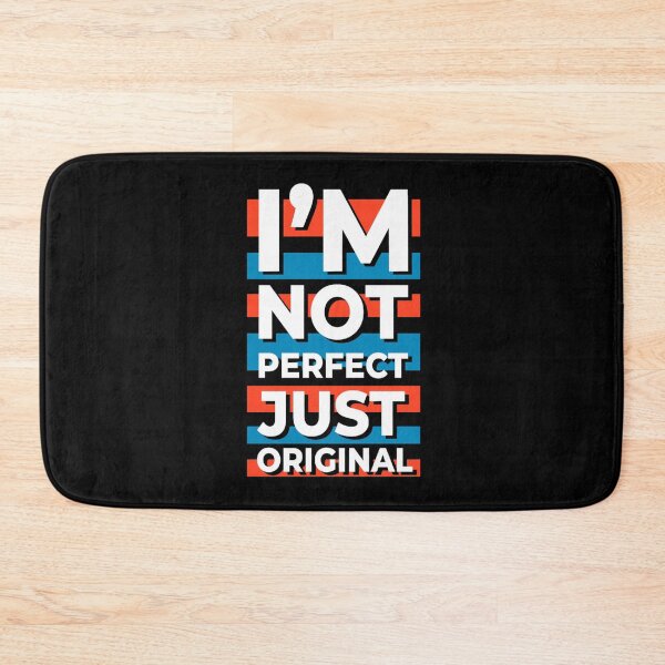 Item preview, I'm not perfect just original T-shirt designed and sold by Vittorio Shop.