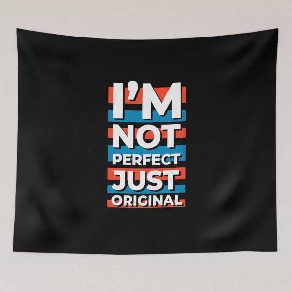 Item preview, I'm not perfect just original T-shirt designed and sold by Vittorio Shop.