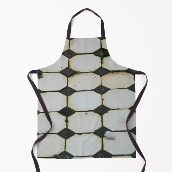 Item preview, Old decaying black and white mosaic tiled floor 02 designed and sold by James-Cole.