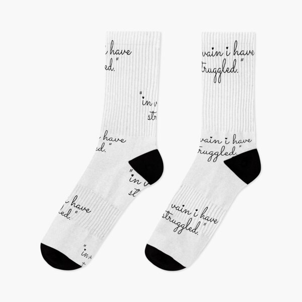 Item preview, In Vain I have Struggled Mr Darcy Quote designed and sold by MandyRosko.