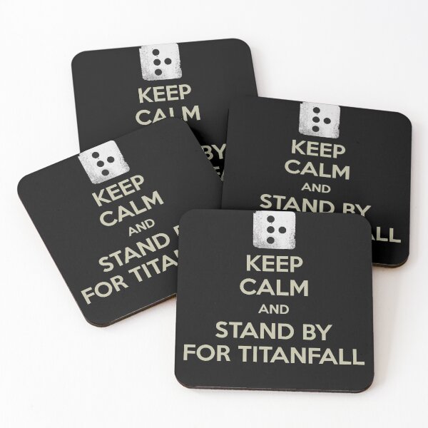 Item preview, Words First person shooter Titanfall Game Video Dashboard Keep Calm and Stand by for designed and sold by TitanfallBlaney.
