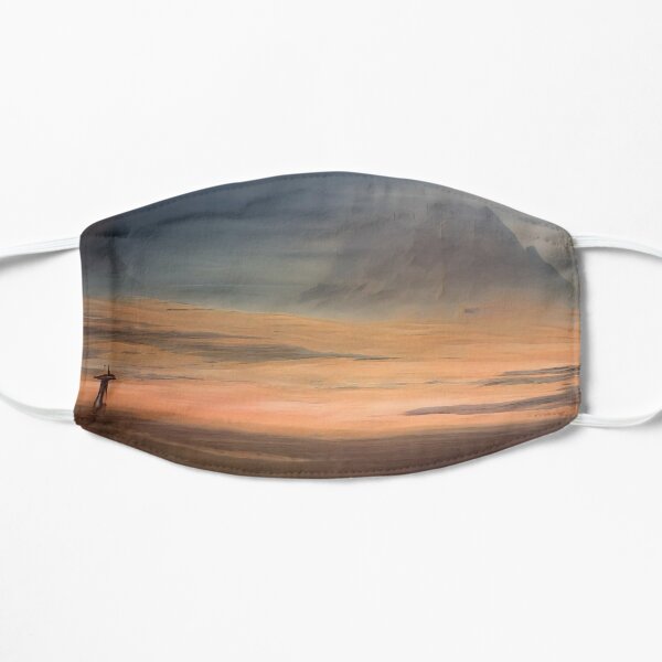 Lost in the desert Flat Mask