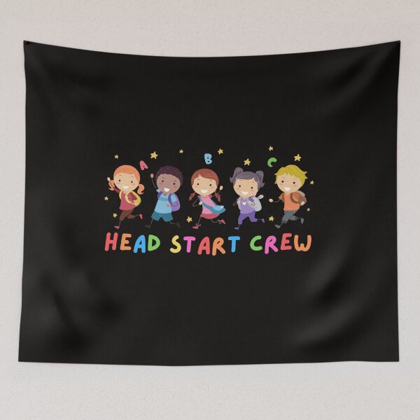 Item preview, Head Start Crew Black - Back to School Gifts, First Day of School designed and sold by Teetee94.