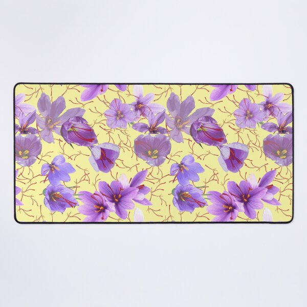 Item preview, Saffron Flower - Color variation: calamansi designed and sold by Eejee-SK.
