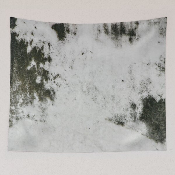 Item preview, Grey and grungy marble slab stained with dark patches designed and sold by James-Cole.
